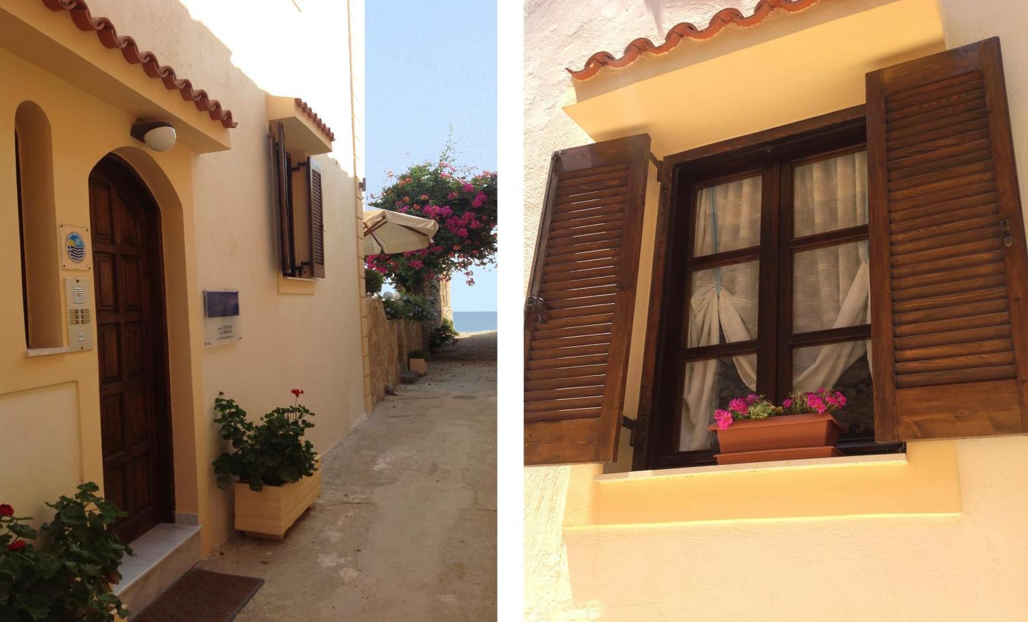 Asterias Studios & Apartments Kalyves Dış mekan fotoğraf